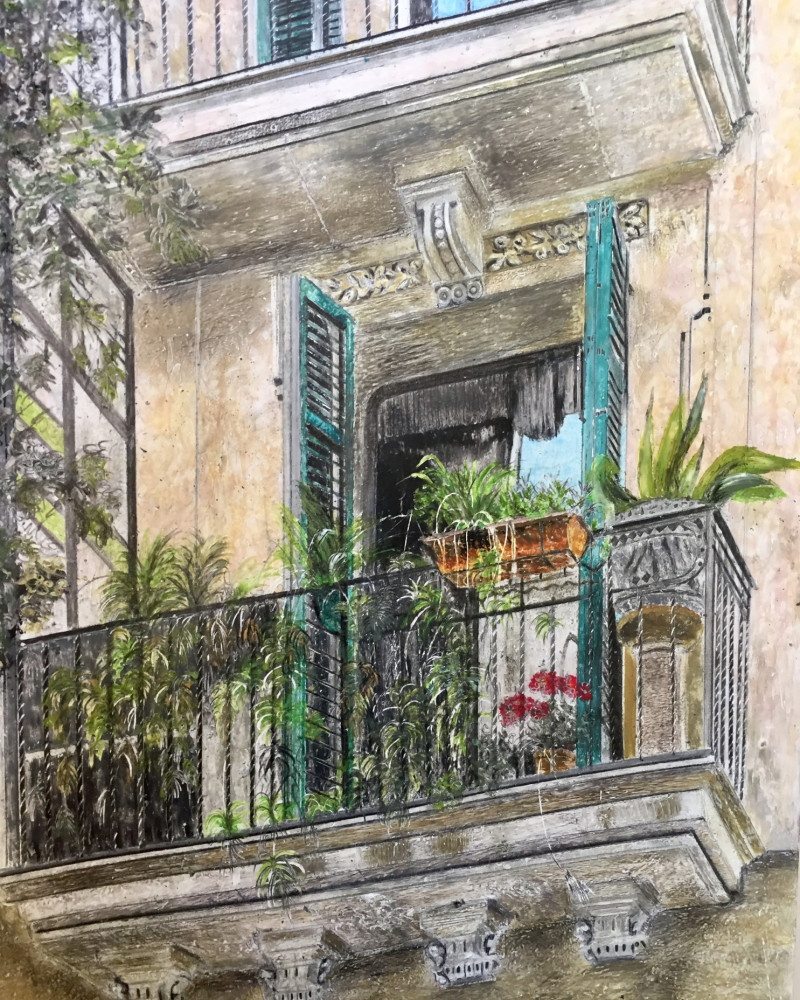 Balkon in Palma de Mallorca