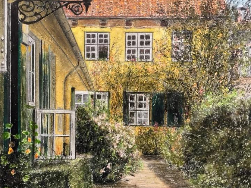 Gassenidylle in L&uuml;beck
