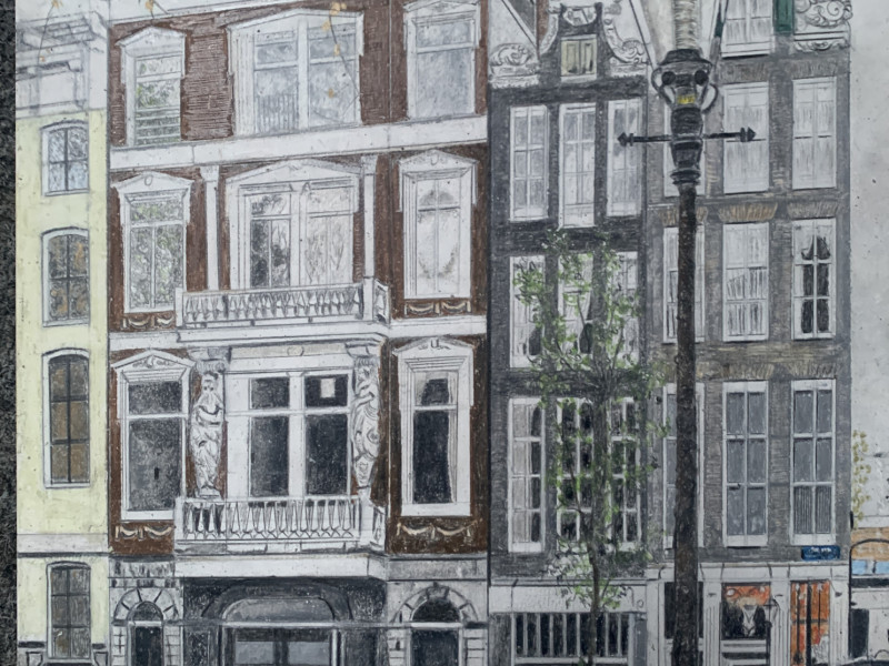 Stadth&auml;user in Amsterdam